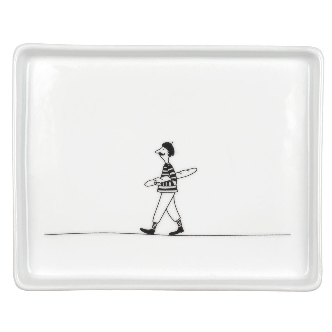 Räder Design Butterdose Butterdose aus Porzellan " Bon appétit " von räder design