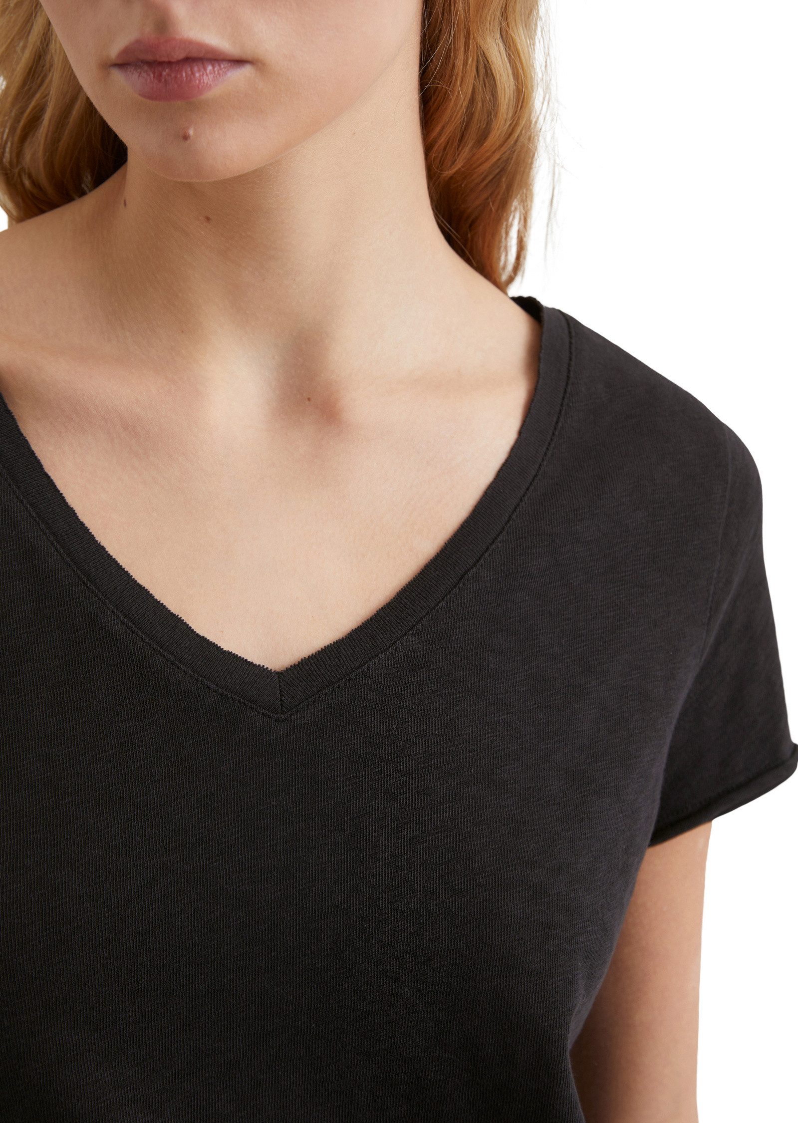 Marc O'Polo DENIM T-Shirt aus Organic Cotton Slub Jersey
