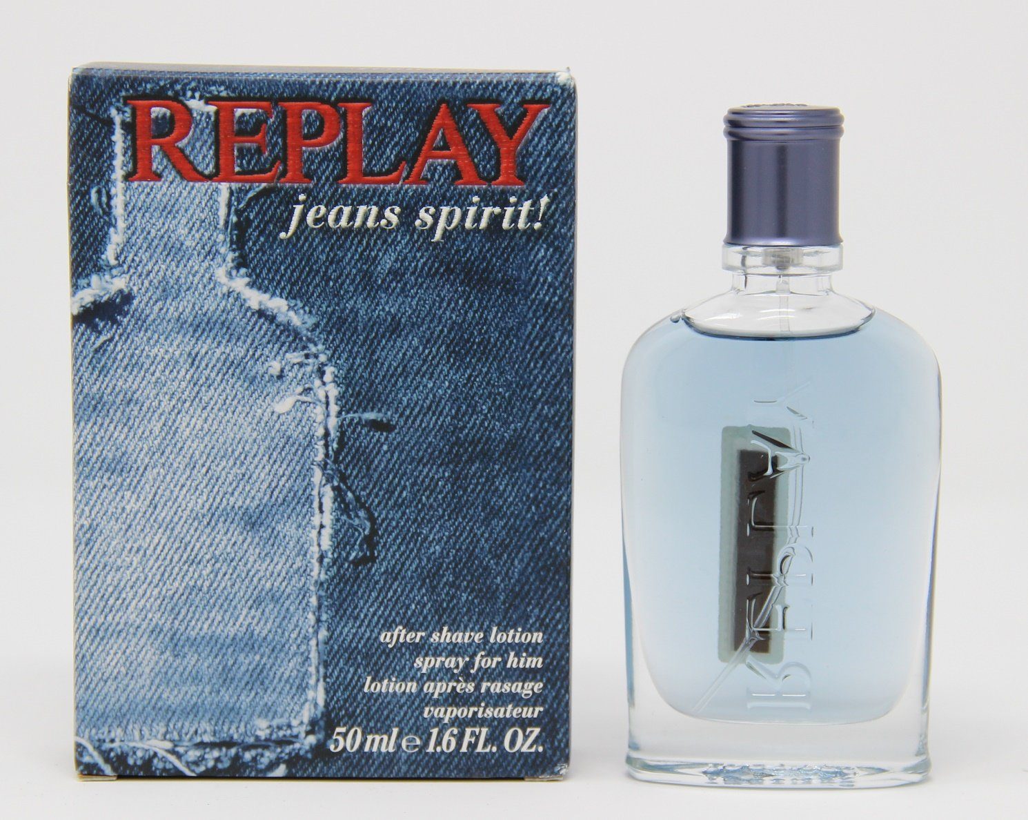 Lotion REPLAY Shave Jeans After 50ml Shave After Lotion Spirit Replay