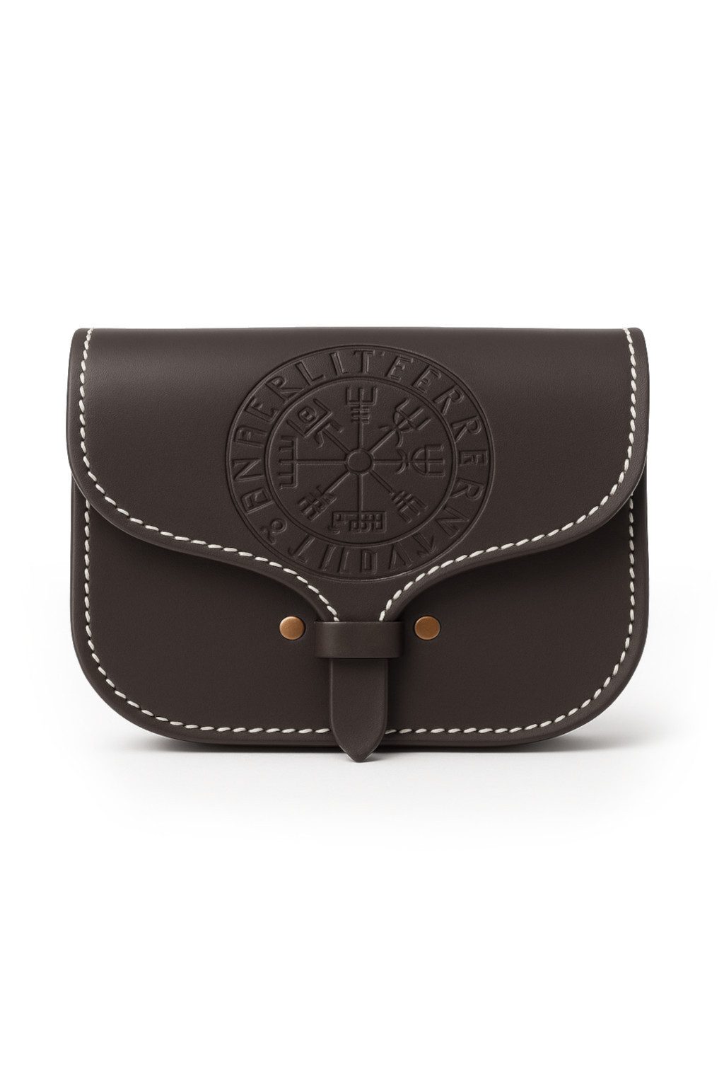 Leonardo Carbone Wikinger-Kostüm Wikinger Leder Gürteltasche "Folkvar" mit günstig online kaufen