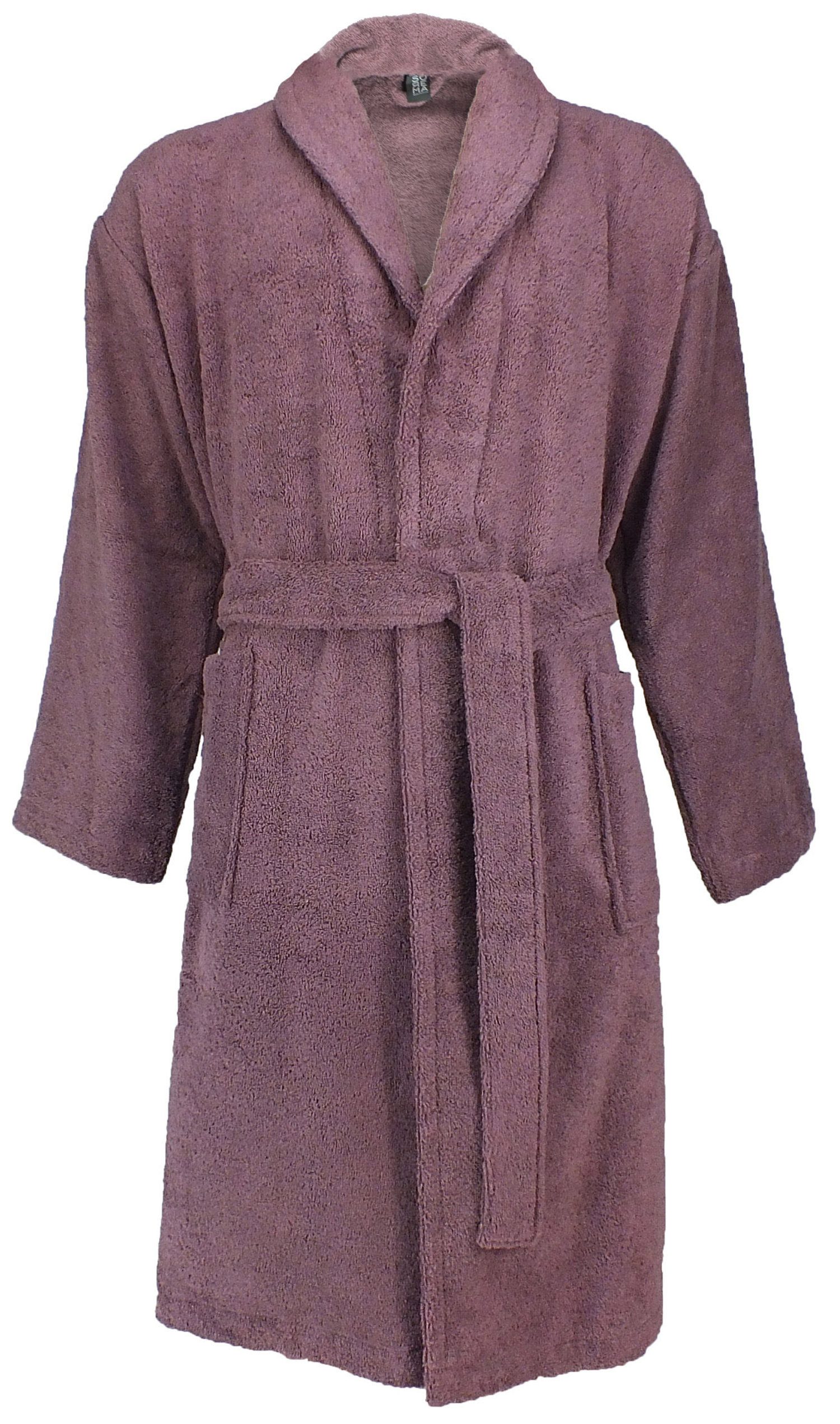 Sorema Unisex-Bademantel Unisex Bademantel, Langform, Walkfrottier, günstig online kaufen