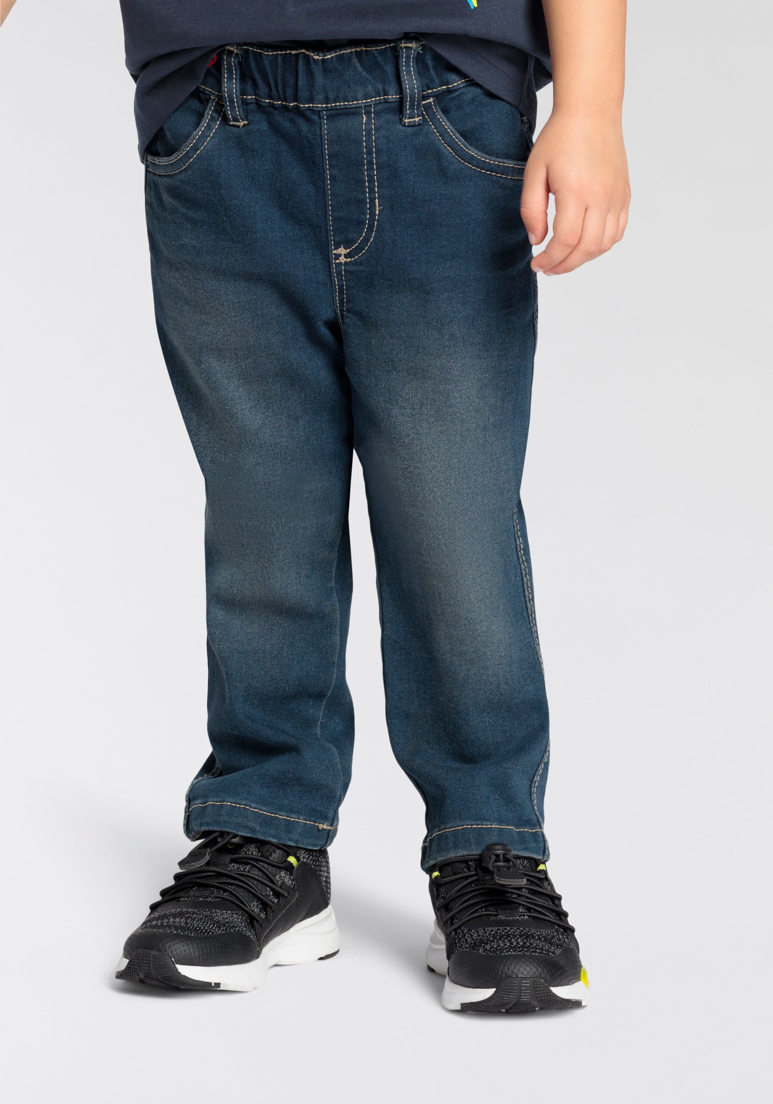 Arizona Schlupfjeans in bequemer Weite, für kleine Jungen