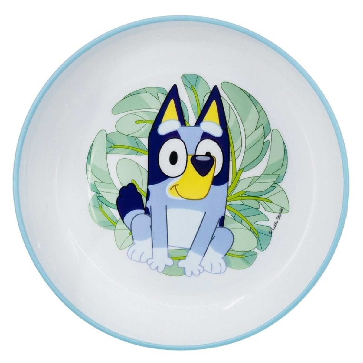 Bluey Frühstücksteller Kindergeschirr ab 4 Jahren Schale für Kinder mikrowellengeeignet