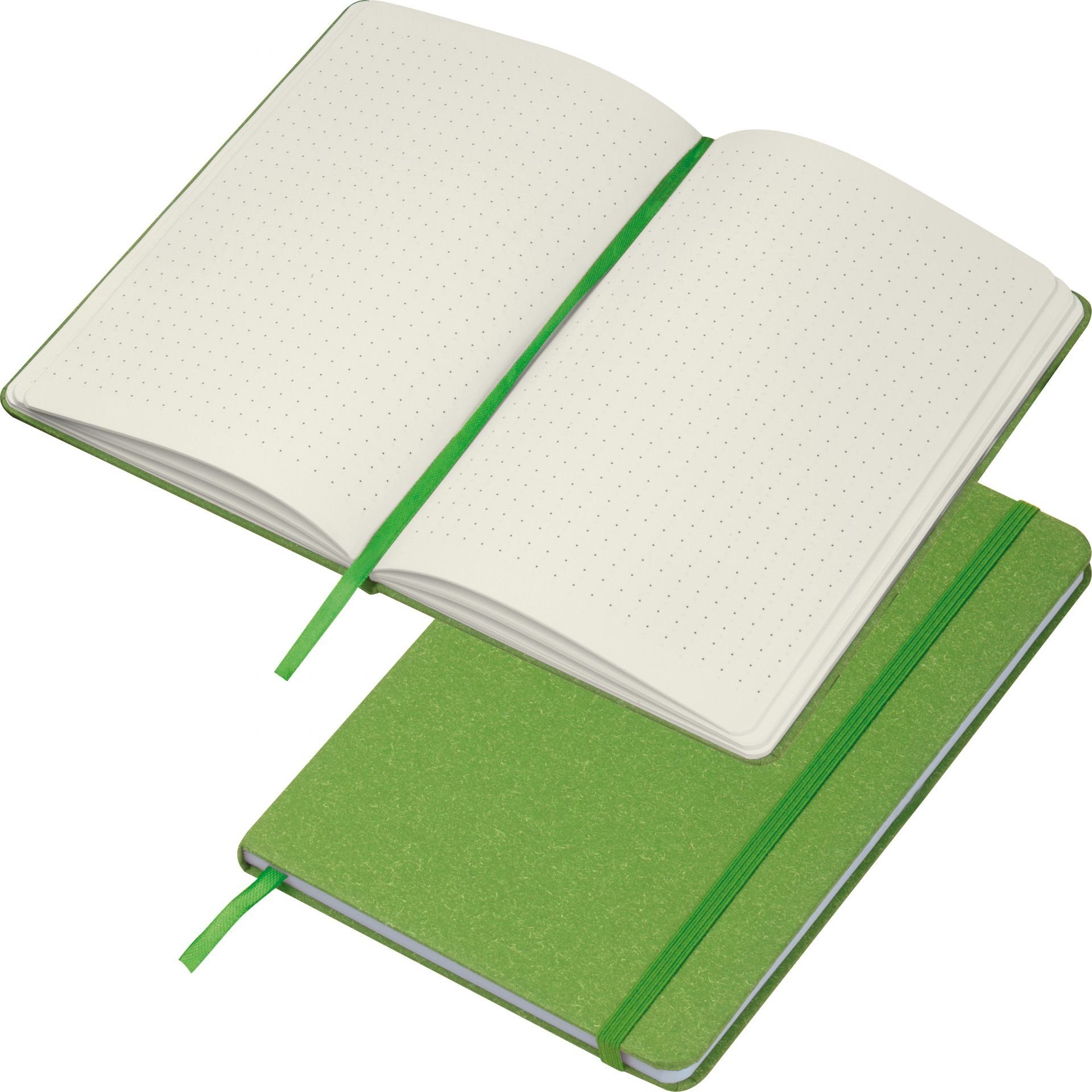 Livepac Office Notizbuch Notizbuch / DIN A5 / mit Kartonumschlag und  gepunkteten Seiten / Farbe