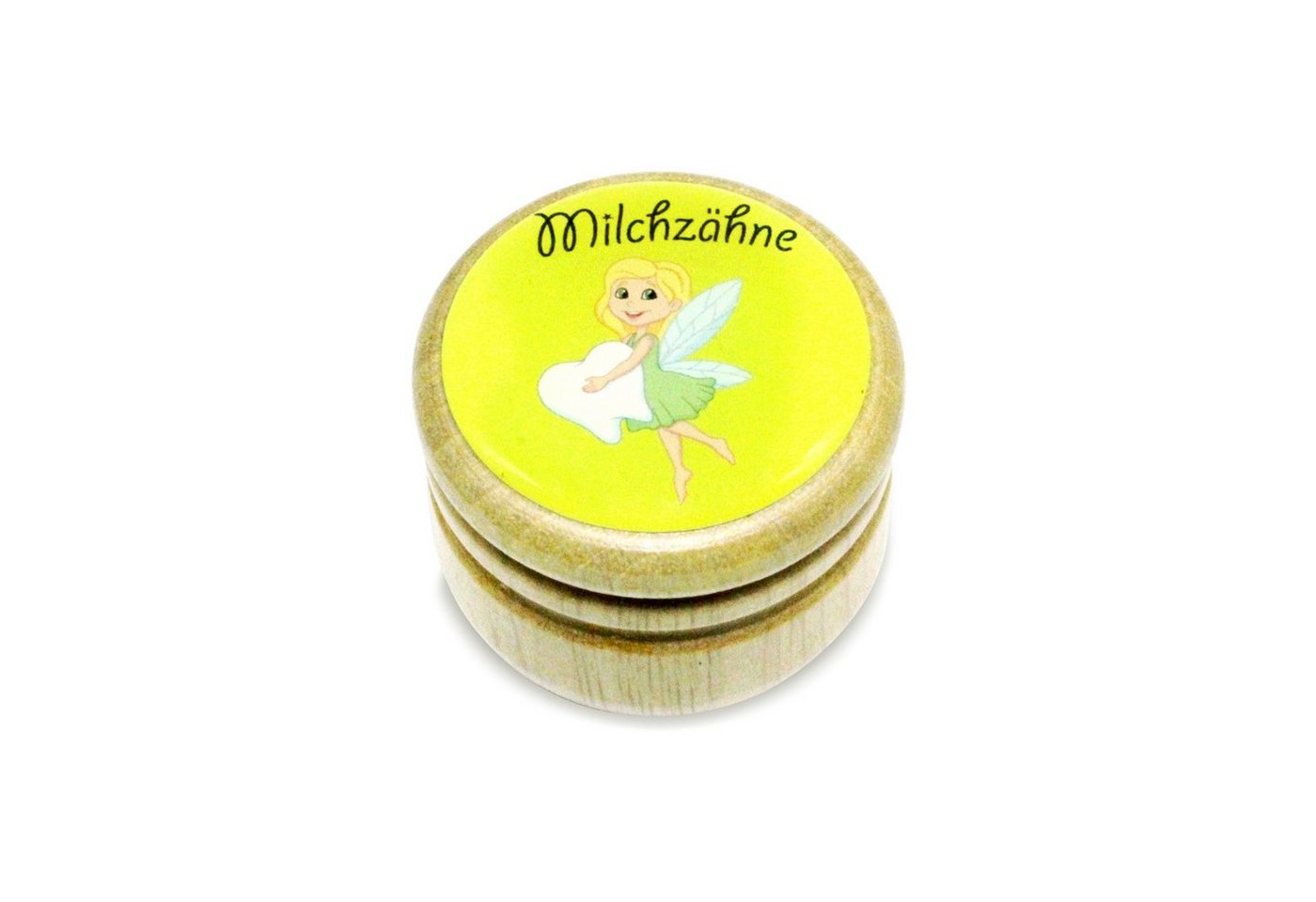 GICO Zahndose Milchzahndose Zahndose Milchzähne Holz 44 mm Zahnfee - 7015, e für Jungen und Mädchen