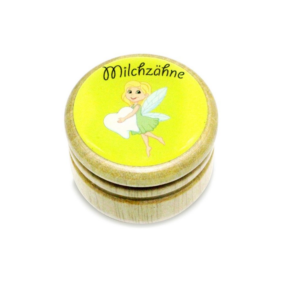 Aeaocvo Milchzahndose aus Holz, Zahndose Milchzähne, Personalisiert Rosa Milchzähne Zahnbox für Jungen, Mädchen, Kinder Zahnfee Geschenke, Milchzahndose Mädchen