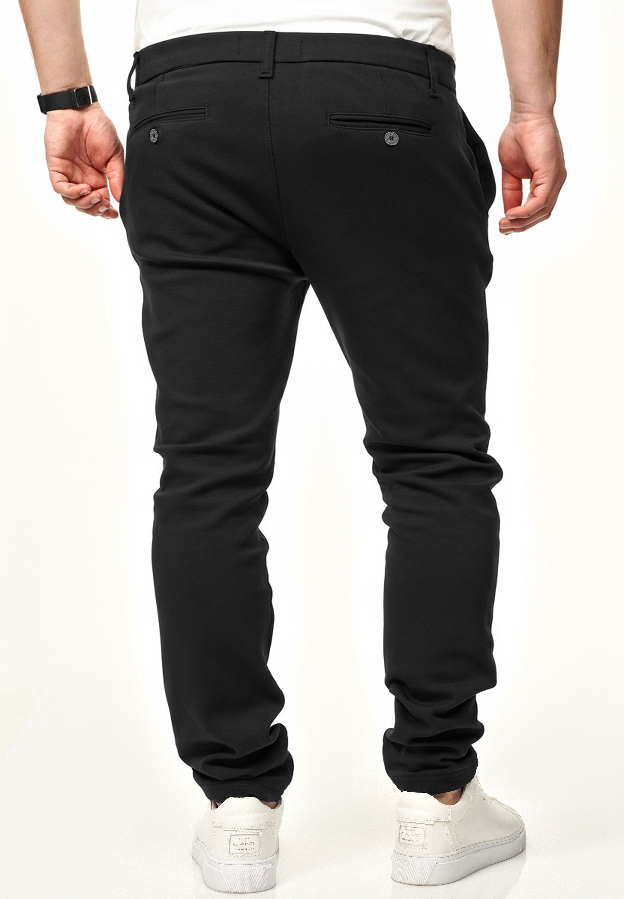 DAILY COTTON Chinohose als Performance Pants mit Super Stretch in Slim-Fit Ultra Bequeme & Flexible Herren Stoffhose mit 6% Elasthan
