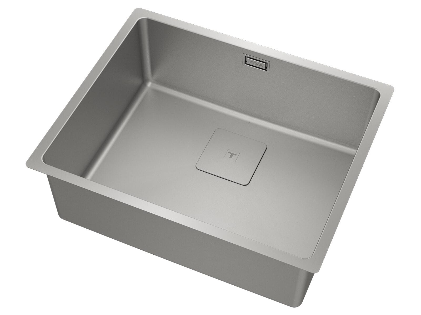 Teka Edelstahlspüle, rechteckig, 54/44 cm, (1 St)