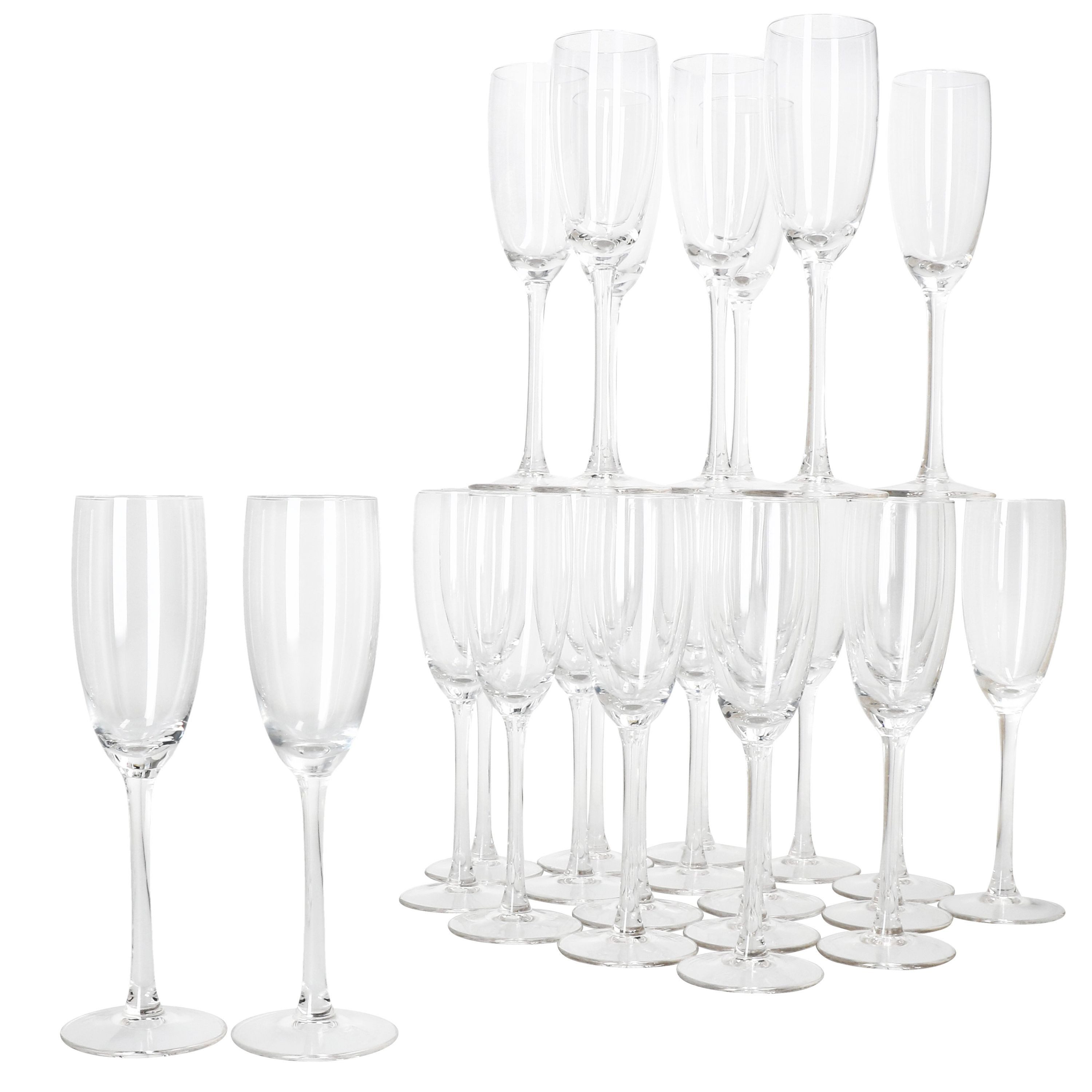 MamboCat Sektglas 25x Grande Royal Sektgläser 120ml Champagnerglas klare Sektflöte, Glas