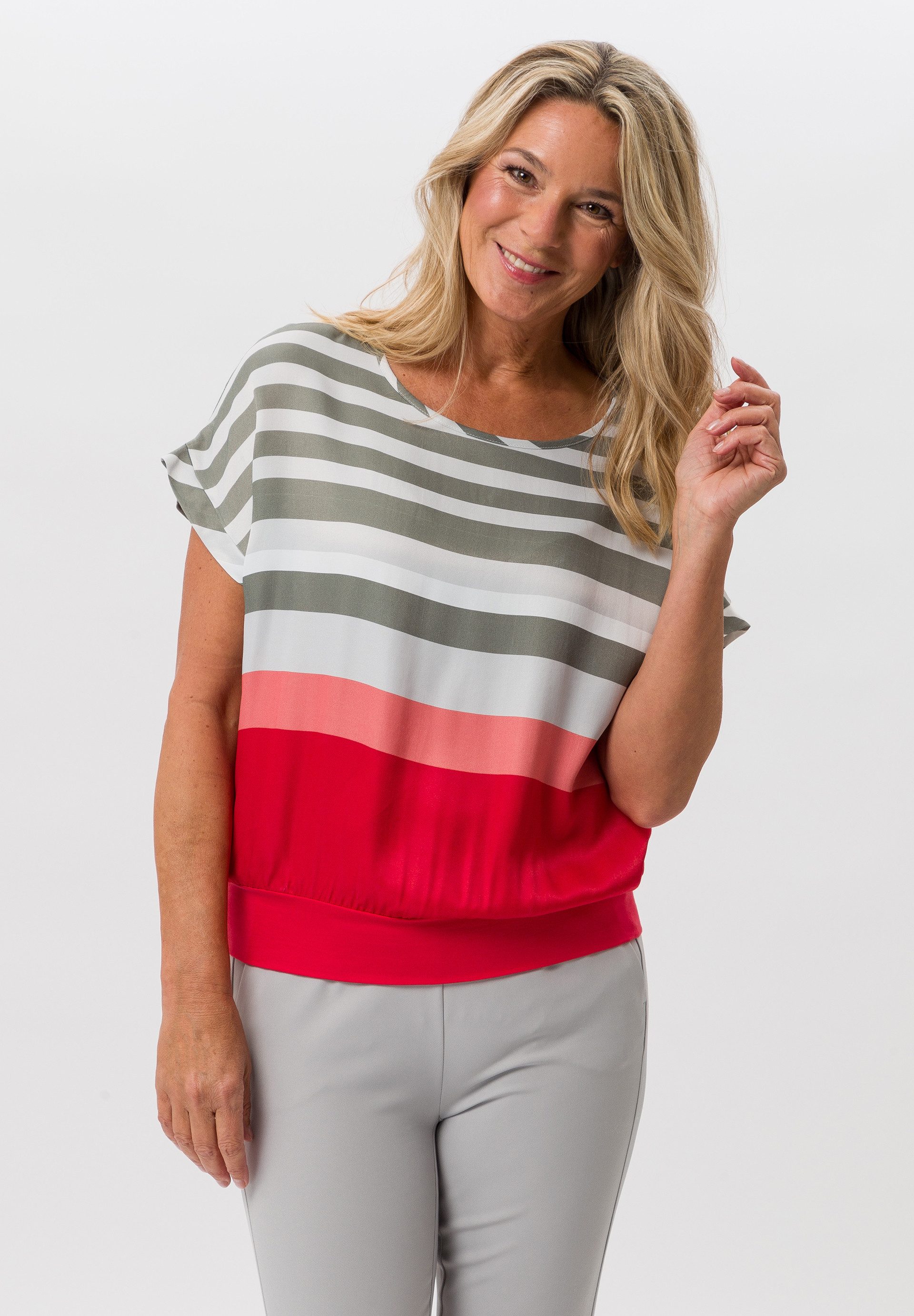 FRANK WALDER Blusenshirt mit femininer Note günstig online kaufen