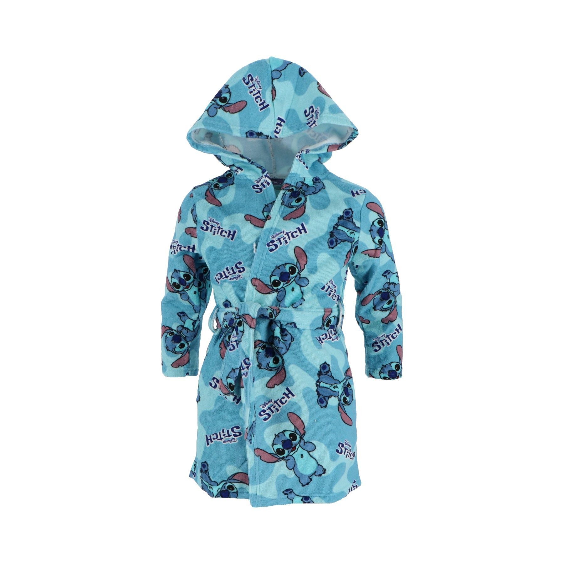Lilo & Stitch Kinderbademantel Disney Lilo & Stitch Bademantel Kapuzenbademantel für Kinder