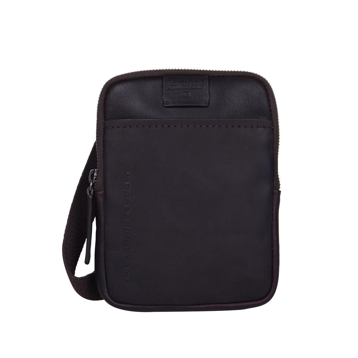 Strellson Umhängetasche Brick Lane Brian Shoulderbag xsvz 1 Herren Umhängetasche Leder Hochfor (1-tlg), Messenger