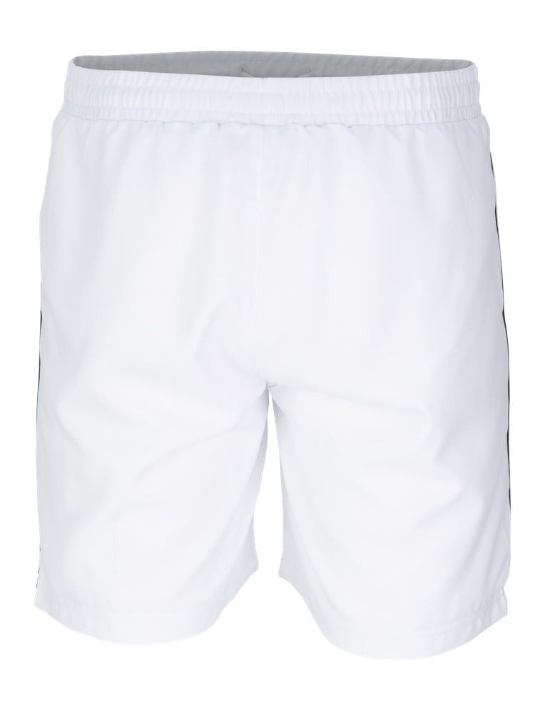 Fila Shorts Tennishose Riley (100% Polyester, atmungsaktiv) kurz weiss Herren