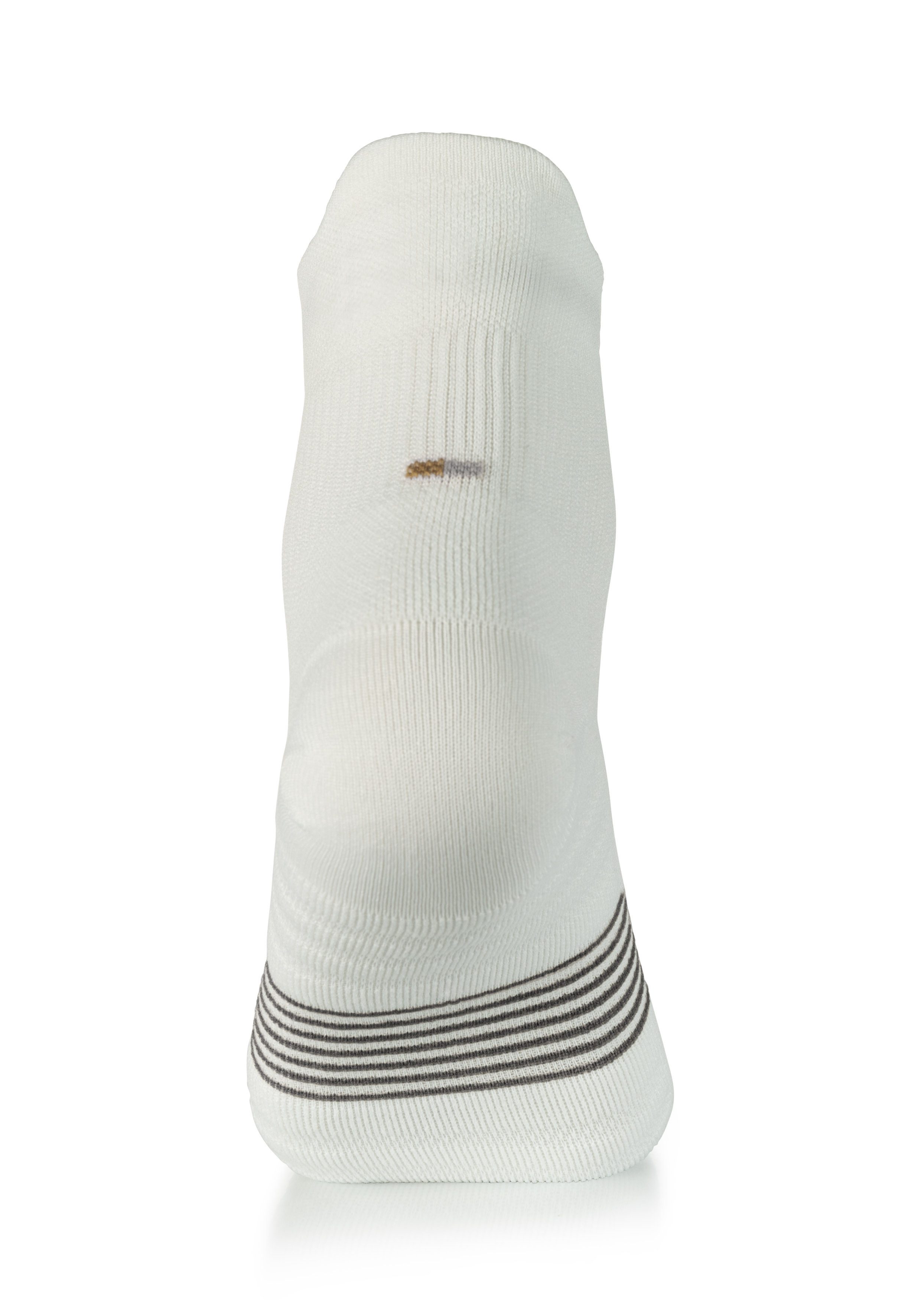 Camano Kurzsocken function (4-Paar) mit verstärkter Ferse und Spitze, Fußgewölbe-Stütze, gepolsterte Sohle