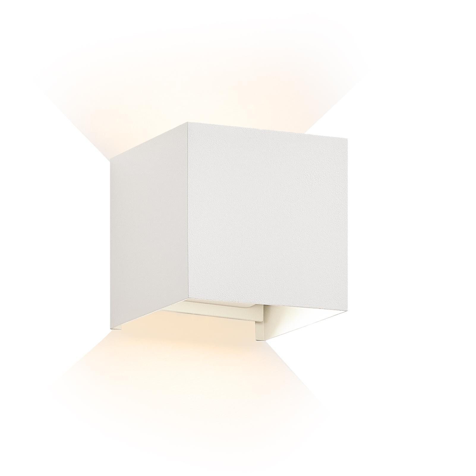 Nettlife LED Wandleuchte LED Wandleuchten Aussen Warmweiß Wandlampe, Außen, günstig online kaufen