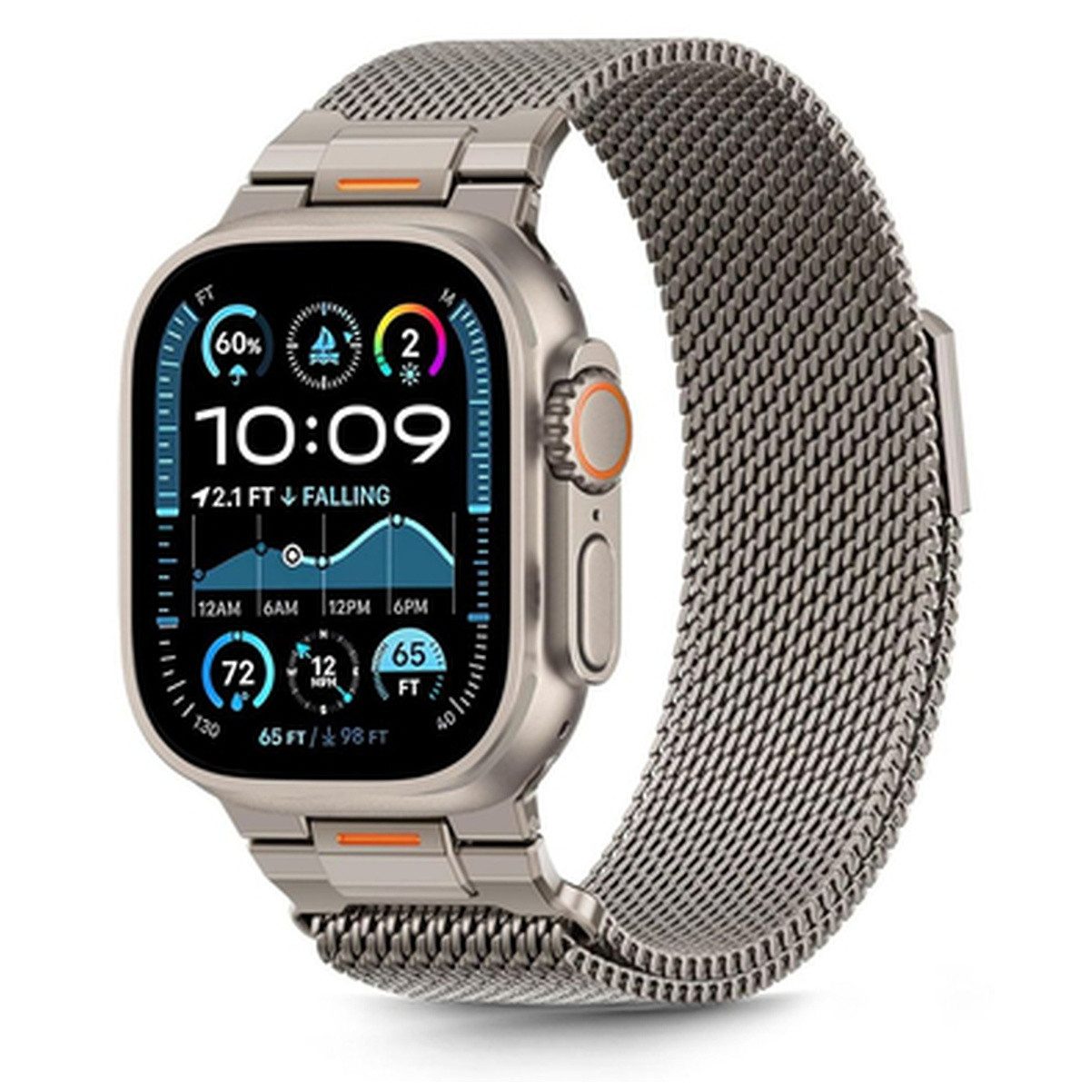 TECH PROTECT Smartwatch-Armband Tech-Protect Milano Vanguard Armband Apple Watch 4-10 SE Ultra 44-49mm