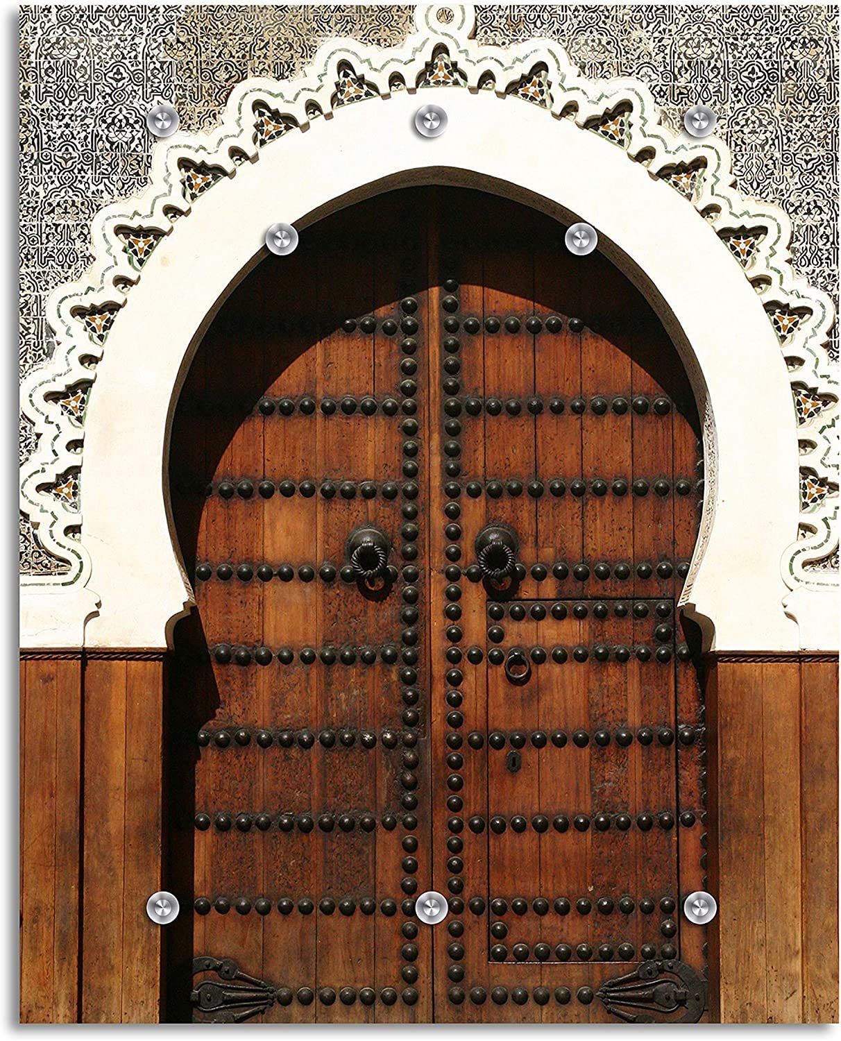 queence Garderobenleiste Zelda, mit 8 Haken, 100 x 120 cm