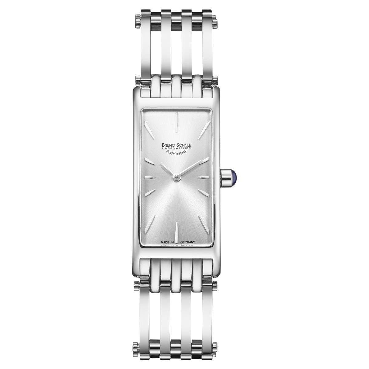 BRUNO SÖHNLE Quarzuhr Bruno Söhnle Glashütte, Damenarmbanduhr 17-13088-244, (1-tlg)