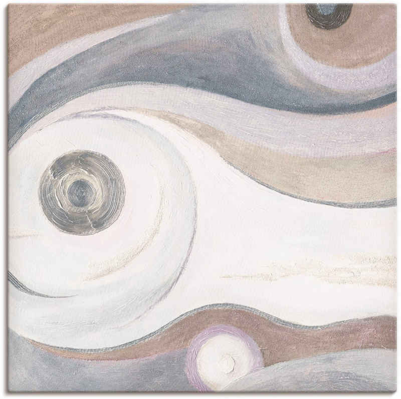 Artland Wandbild Sand-Pastell II - Abstrakt, Muster (1 St), als Alubild, Leinwandbild, Wandaufkleber oder Poster in versch. Größen