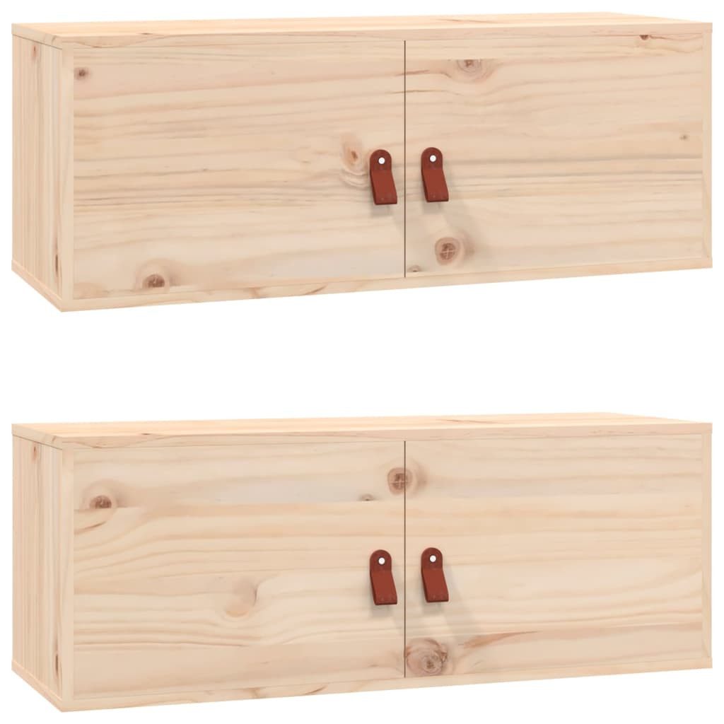 vidaXL Regal Wandschränke 2 Stk. 80x30x30 günstig online kaufen
