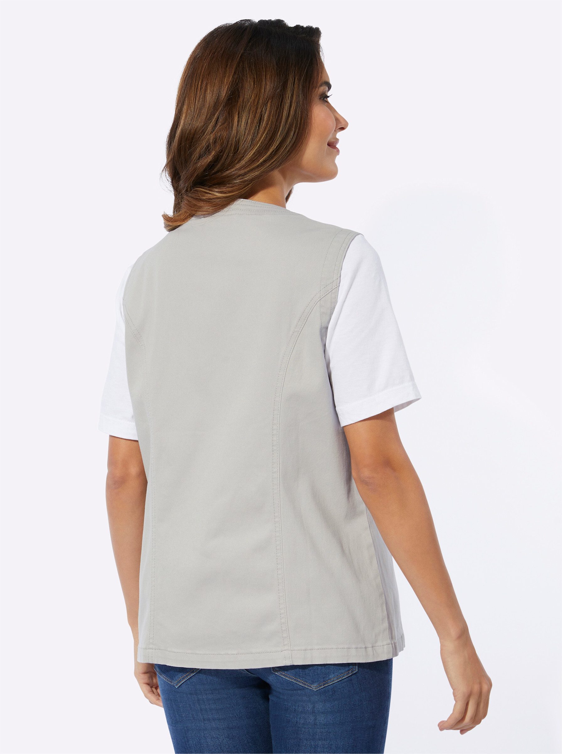 Sieh an! Jerseyweste Weste günstig online kaufen