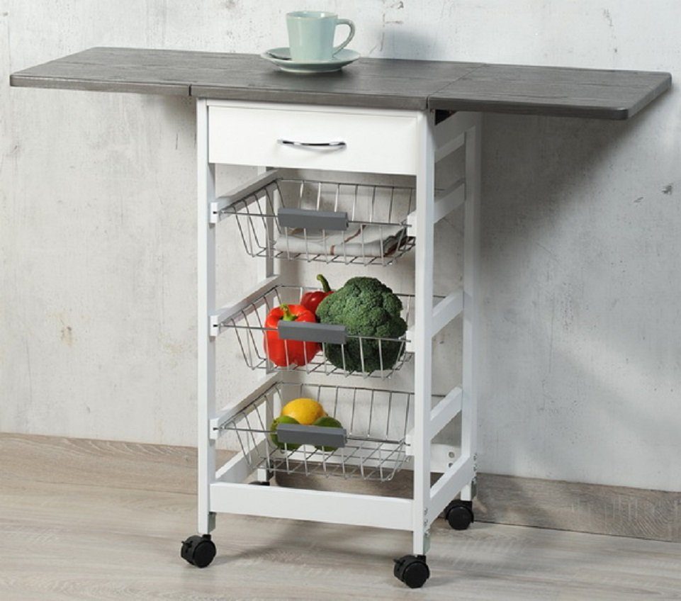 KESPER® Küchenwagen Universalwagen, Transportwagen, Ablageregal, 2 günstig online kaufen
