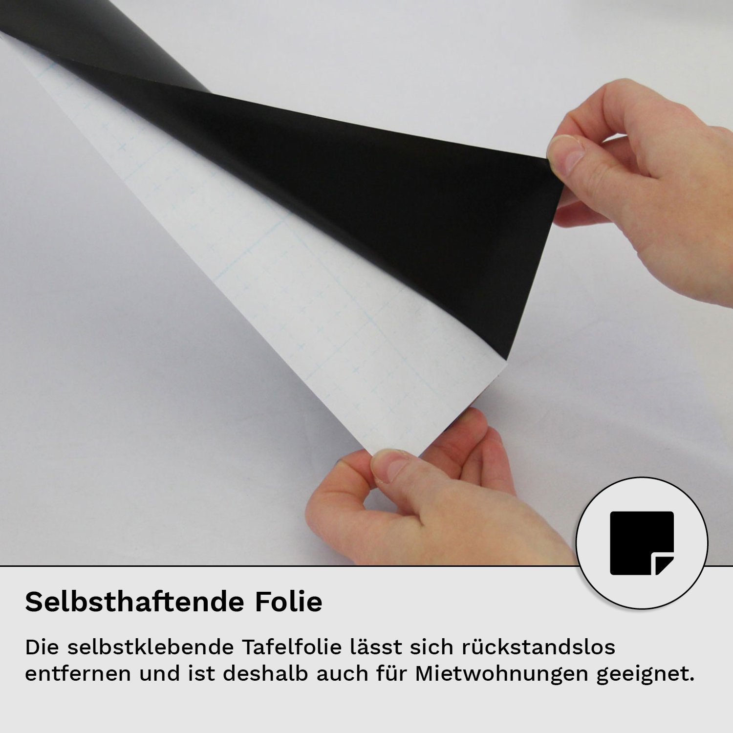 shelfmade Tafelfolie shelfmade Tafelfolie selbstklebend Kreidetafel Folie in versch. Größen