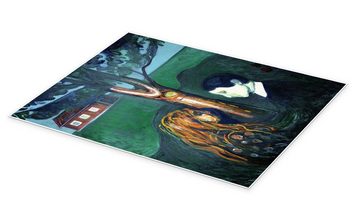 Posterlounge Poster Edvard Munch, Aug in Aug, Malerei