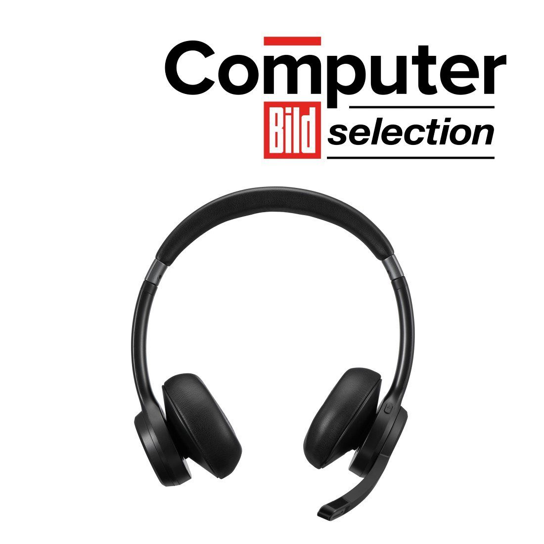 Hama Bluetooth Headset Stummschaltung) (Freisprechfunktion, Handy) Mikrofon, PC, für (mit PC-Headset Ear, On kabellos