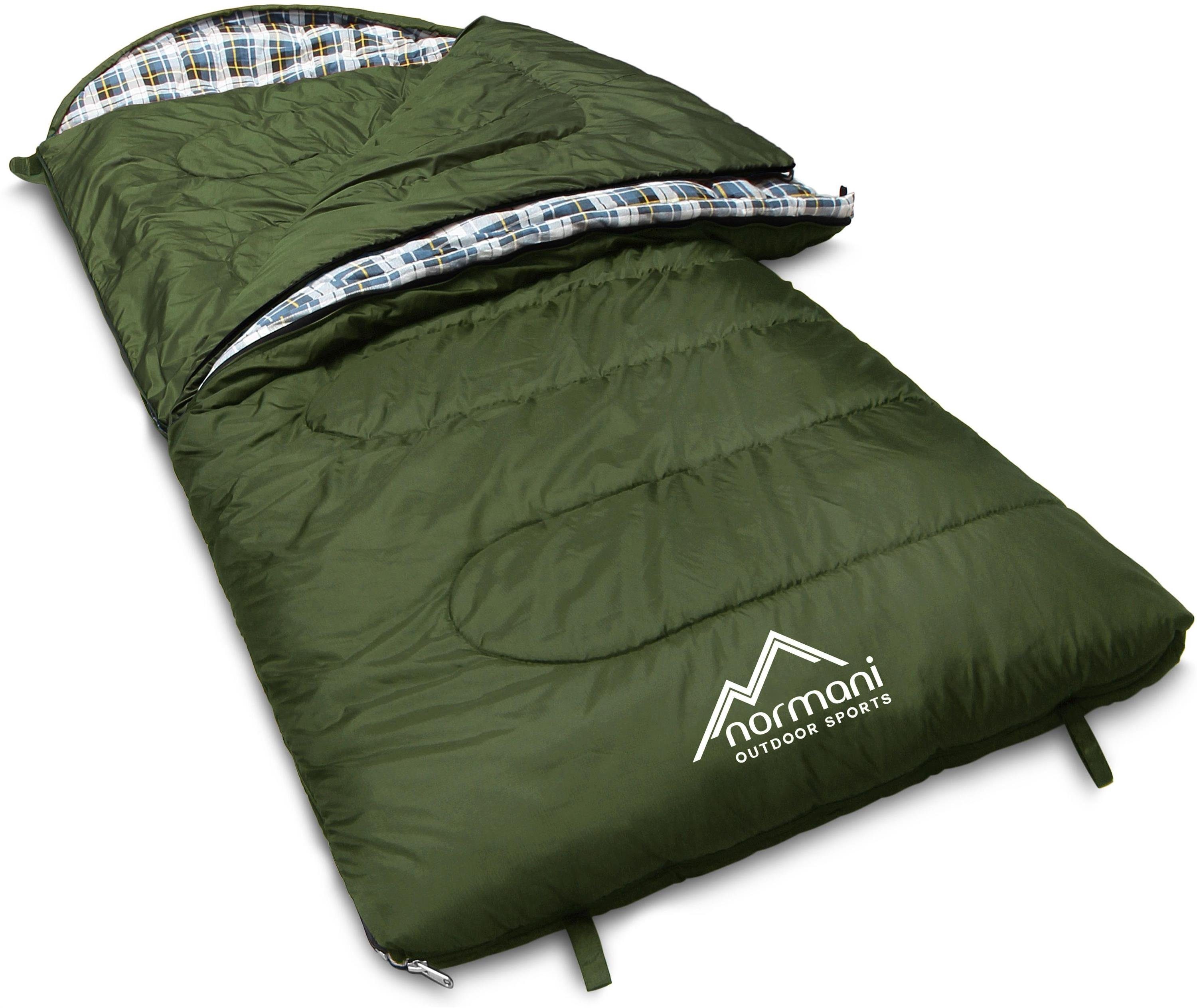 normani Deckenschlafsack Outdoor-Schlafsack Extrem 4-In-1 Antarctica, günstig online kaufen