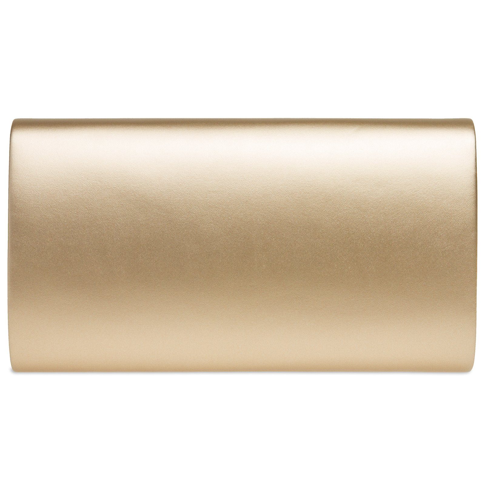 Caspar Clutch TA412 große Damen Metallic günstig online kaufen
