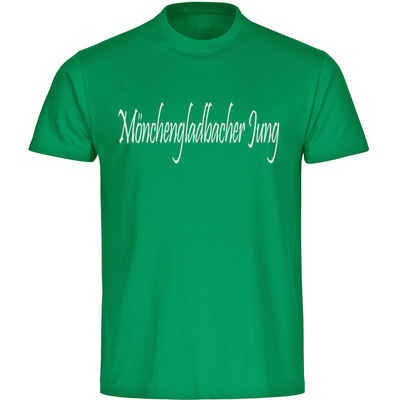 multifanshop T-Shirt Herren Mönchengladbach - Mönchengladbacher Jung - Männer