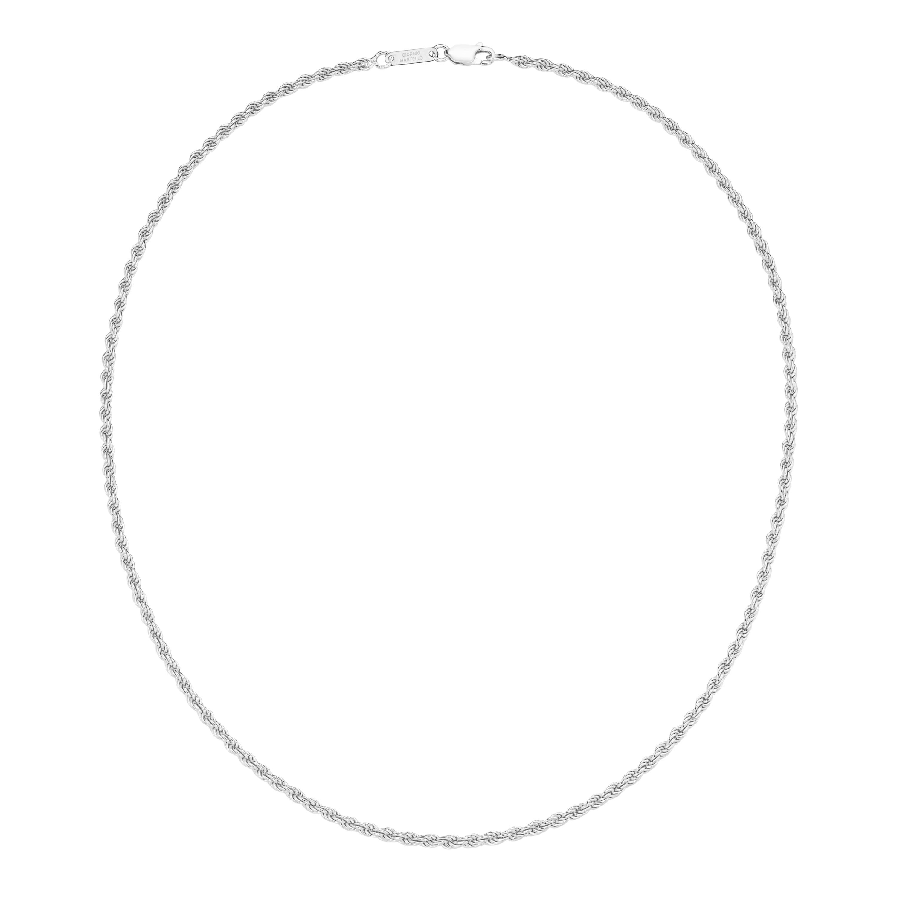 GIORGIO MARTELLO MILANO Silberkette Kordelkette, massiv, Silber 925 günstig online kaufen