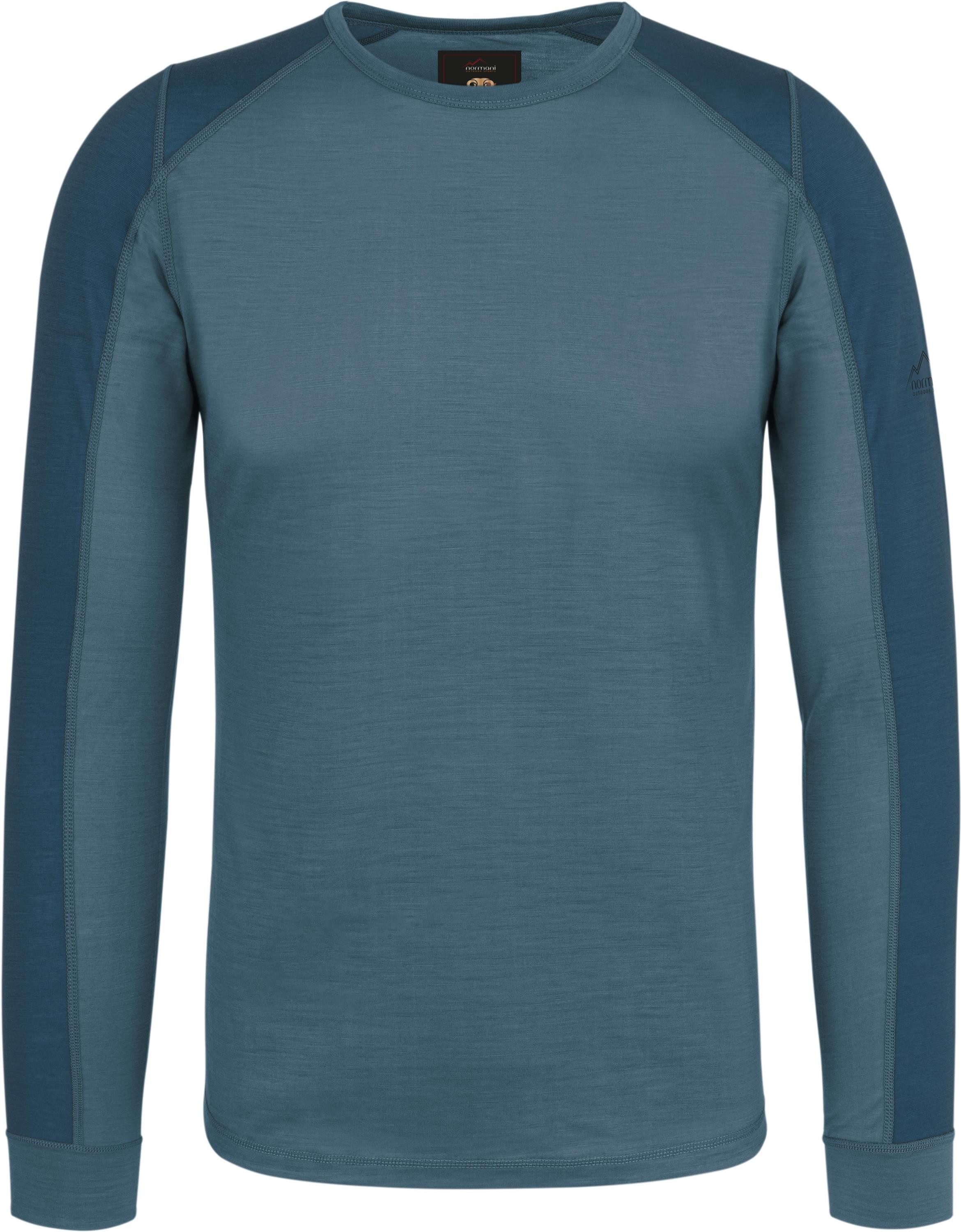 Langarmshirt Herren Merino Langarm Devonport