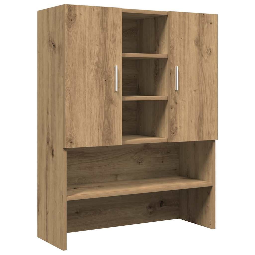 vidaXL Badregal Waschmaschinenschrank Artisan-Eiche 70,5x25,5x90 cm günstig online kaufen