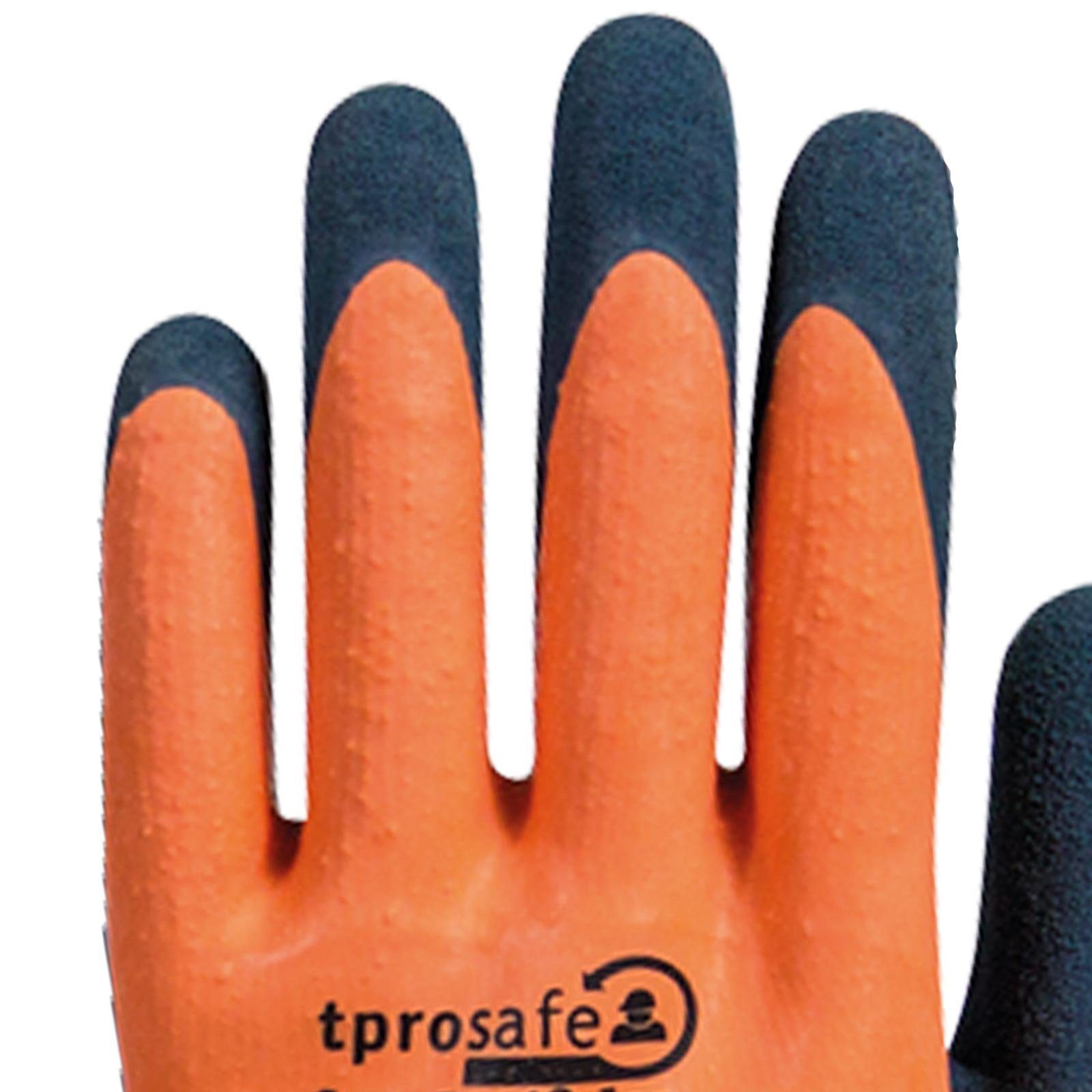 (Spar-Set) Ice, Kälteschutzhandschuh SecuFeel Latexhandschuhe wasserabweisend, tprosafe Handschuh tprosafe