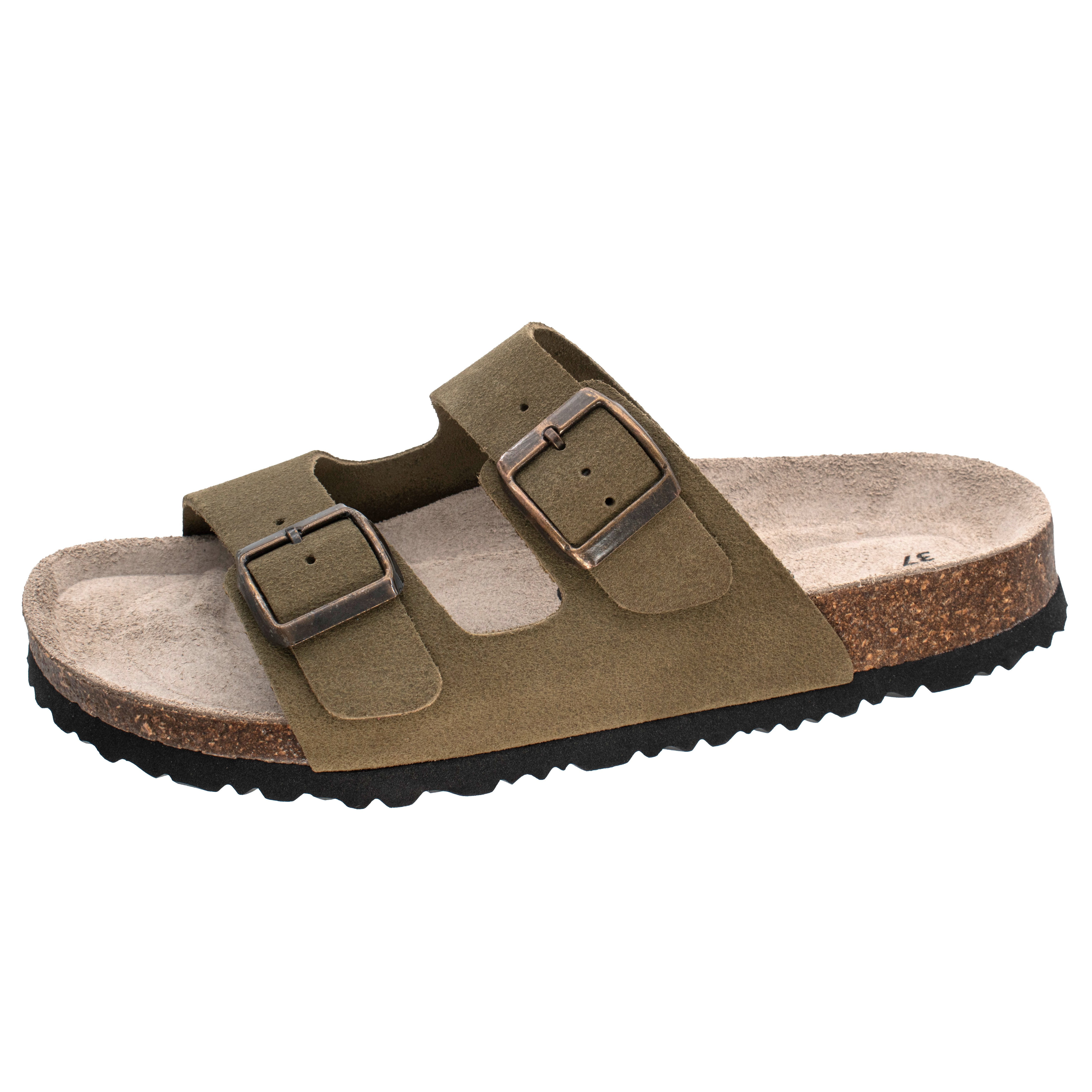 Fischer-Markenschuh Mirabel Pantolette aus Veloursleder, mit günstig online kaufen