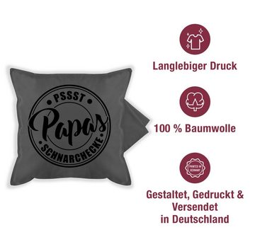Kissenbezüge Papas Schnarchecke Badge I Papa Geschenk I Geburtstag Weihnachten, Shirtracer (1 Stück), Vatertagsgeschenk Kissen