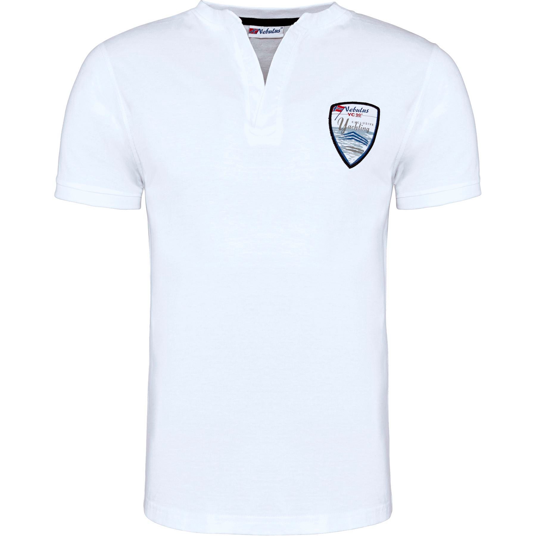 Nebulus T-Shirt VINCE, P1231 - Herren, weiß, M