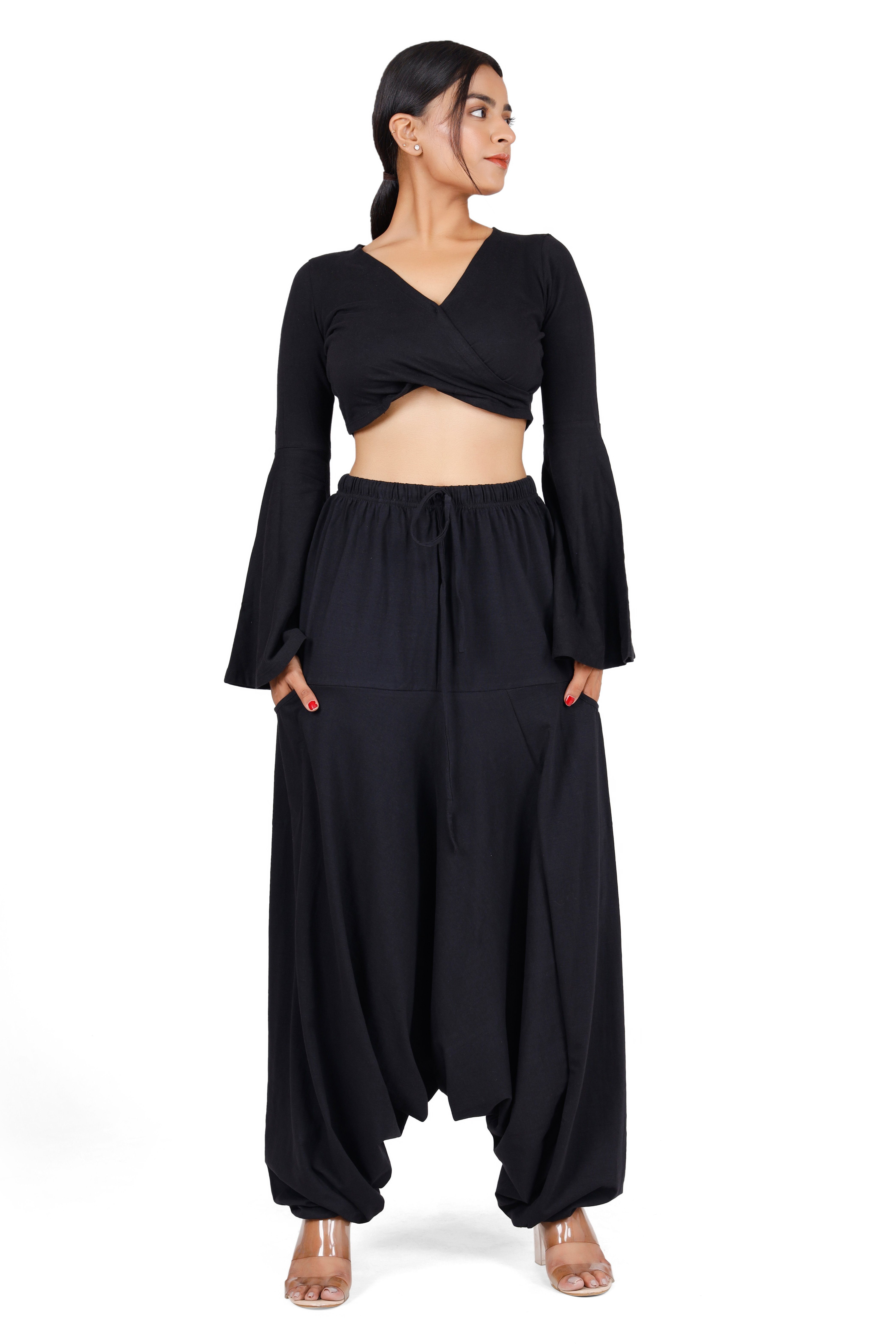 Guru-Shop Relaxhose Haremshose Pluderhose, Unisex Pumphose,.. günstig online kaufen