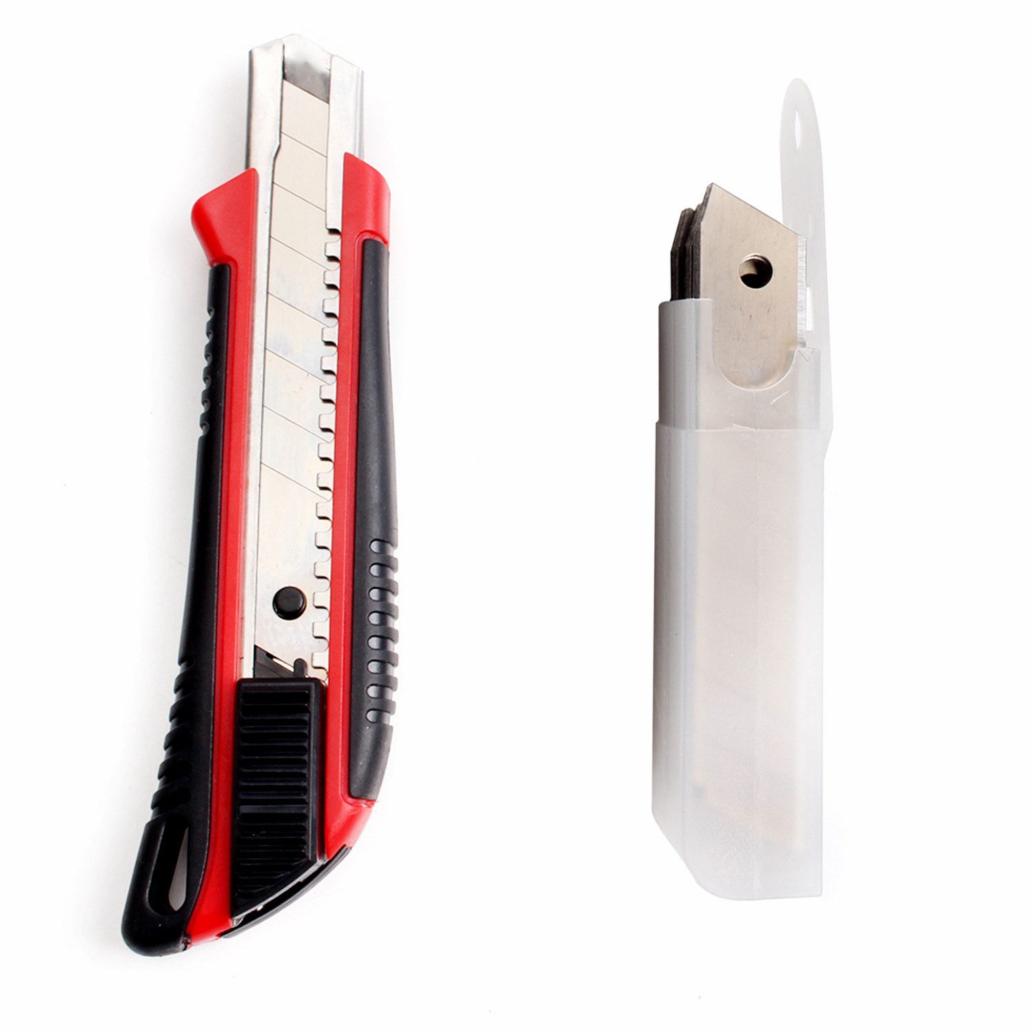 CCLIFE Montagewerkzeug Cuttermesser Kartonmesser mit Ersatzklingen, (8-tlg) günstig online kaufen