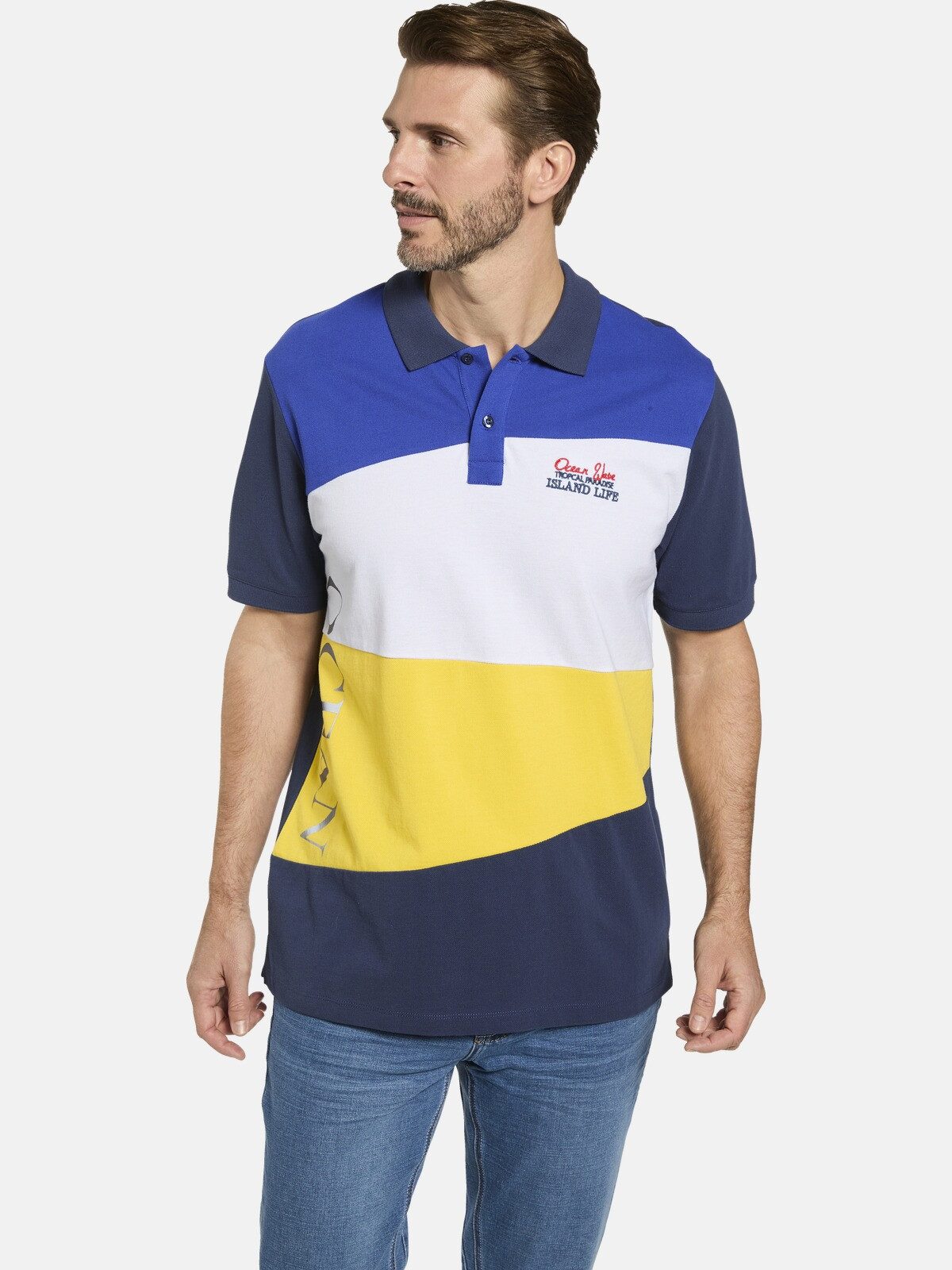 Babista Poloshirt TOVIANO im maritimem Look