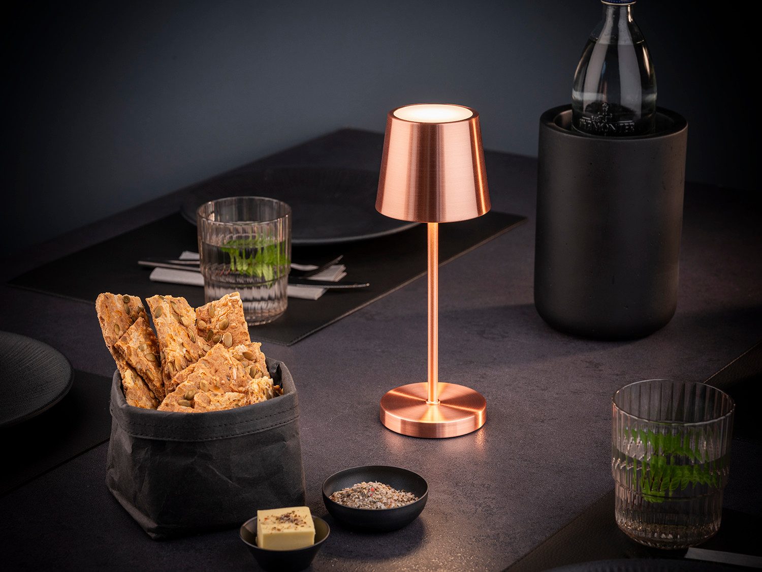 APS LED Tischleuchte "MERLE MINI" Kabellose günstig online kaufen