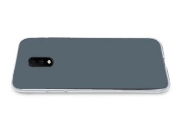 MuchoWow Handyhülle Farben - Blau - Innen, Phone Case, Handyhülle OnePlus 7, Silikon, Schutzhülle