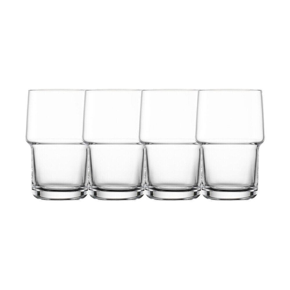Zwiesel Glas Gläser-Set Click Allroundglas 4er-Set, 4-tlg., Tritan®-Kristallglas, Click Allroundglas, 4-tlg., Ø7,1cm, Tritan®-Kristallglas, klar