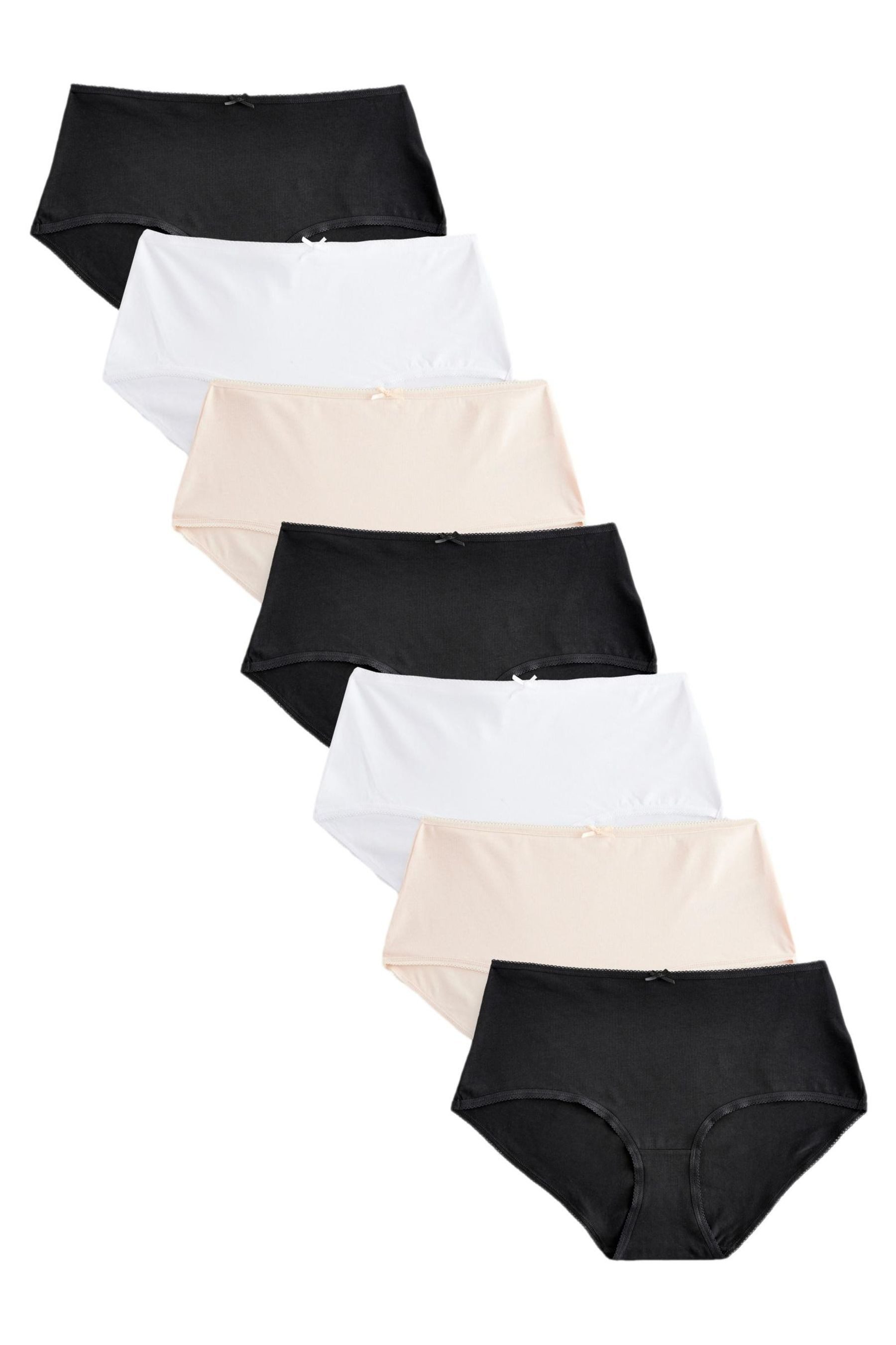 Midislip Midi-Slips im 7er-Pack mit hohem Baumwollanteil