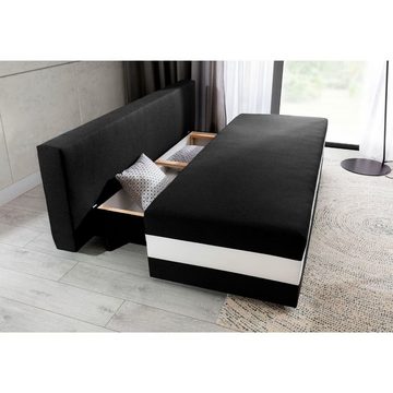 JVmoebel Sofa Sofa 3 Sitzer Bettkasten Dreisitzer Couch Polster Sofort, 1 Teile, Made in Europa