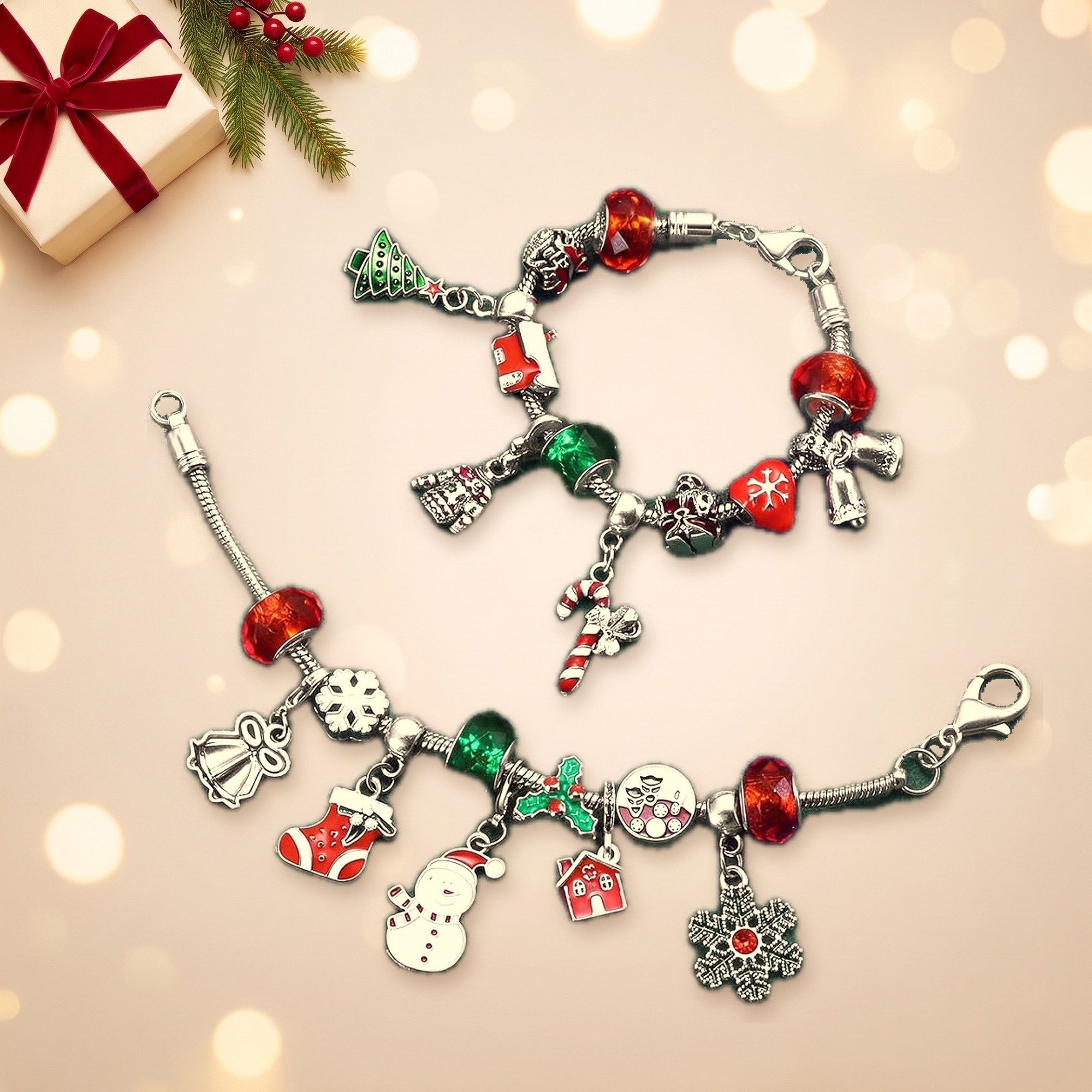 Lucadeau DIY-Adventskalender Adventskalender 2026 Mädchen – 24 Türchen Schmuck zum Selbermachen (Geschenkset), Weihnachtskalender Kinder ab 5 zum Basteln, 22 Ch – Bild 5 von 5
