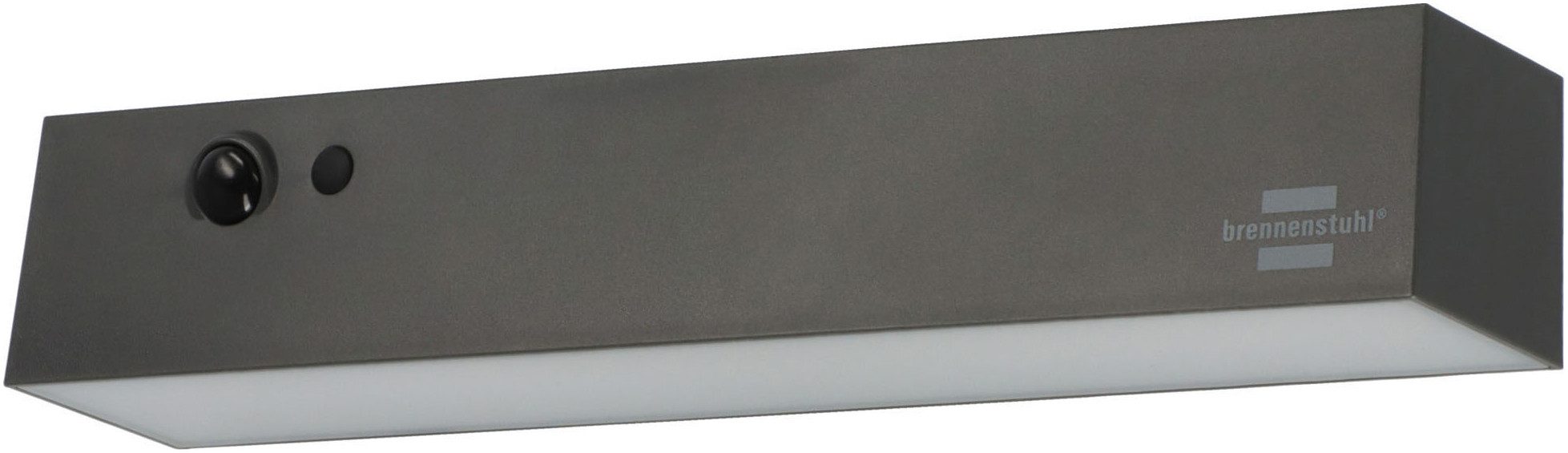 Brennenstuhl LED Solarleuchte Solar-LED-Wandleuchte SOL 1000 Cubus, Bewegungsmelder, LED fest integriert