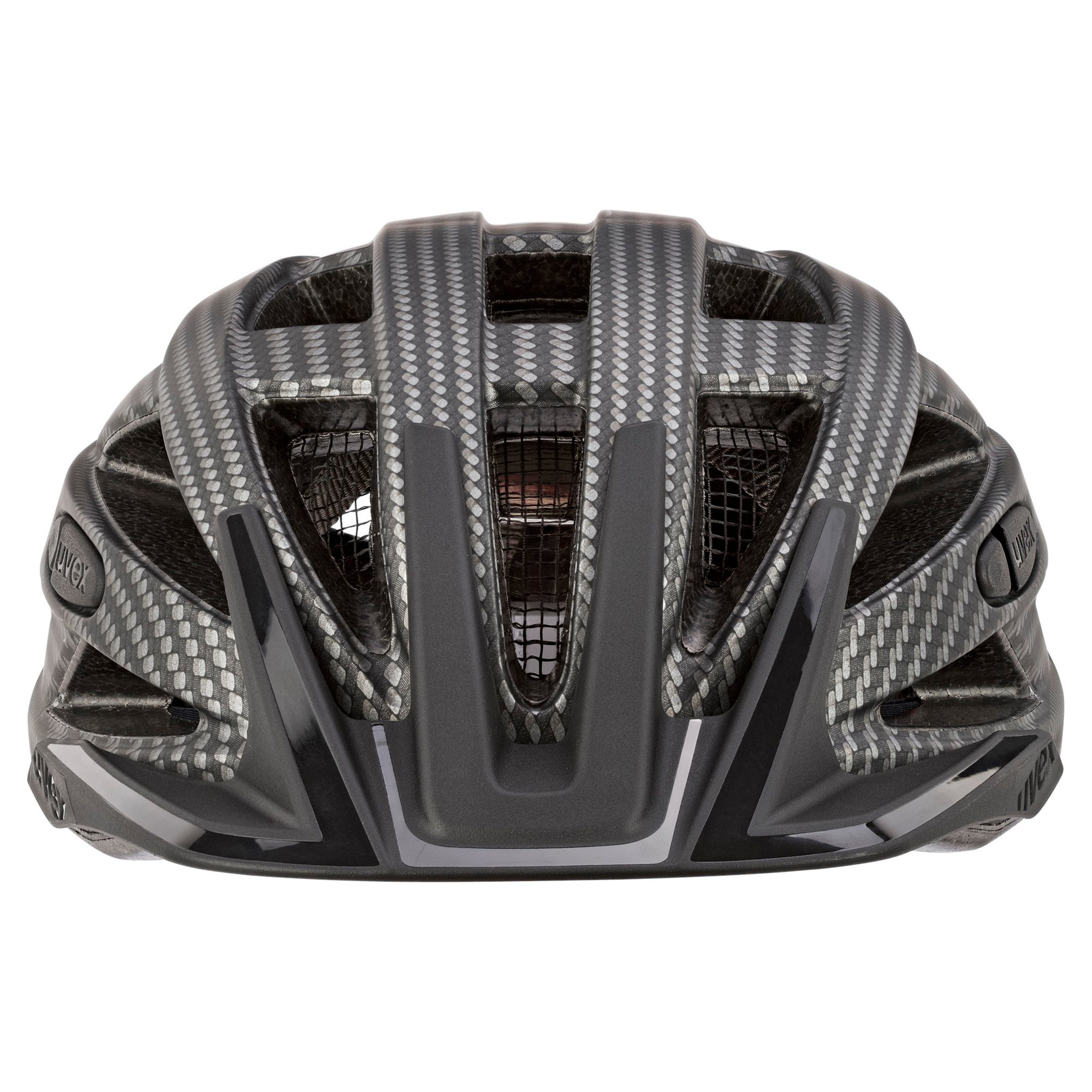 Uvex Fahrradhelm i-vo cc black carbon-look mat – Bild 2 von 5